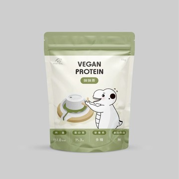 [Restsol Protein] Vegan 睿獸大豆分離蛋白 (1kg/袋) - 多口味-靜岡抹抹茶