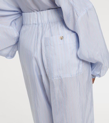 Dries Van Noten Striped wide-leg pants