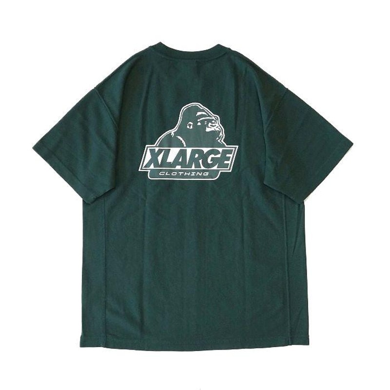 XLARGE × Champion REVERSE WEAVE S/S POCKET TEE エクストララージ