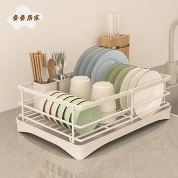 廚房臺面碗碟碗盤 瀝水架 碗櫃置物架碗筷 收納架子 水槽置物架 收納盒[DD0503004]