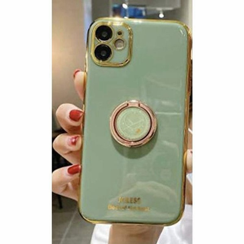 Iphone12promaxケース おしゃれリング付きケース リング付 シンプル カバー ケース おしゃれ アイホンケース トゥエルブプロマ 通販 Lineポイント最大get Lineショッピング