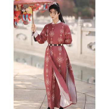 原創漢服韶華唐制圓領袍四季古裝男女中國風俠客帥氣仙非古裝套裝