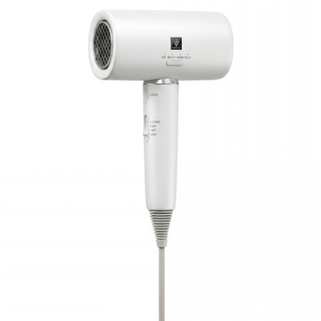 SHARP 夏普 水波姬 水潤速乾全電壓吹風機  月光白  IB-P80MT-W