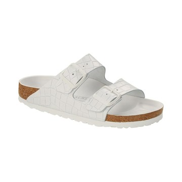 BIRKENSTOCK 勃肯 / Arizona／真皮／白鱷魚紋