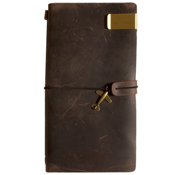 Beyond Time 皮革旅行萬年手帳  1個  220 x 120 mm  原創色