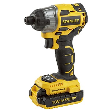 STANLEY TOOLS 20V Max 18V 鋰電無碳刷衝擊起子機 SBI201D2K  1個