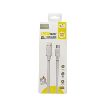 CS22 Type-C Lightning 5A 加粗 OD6.0mm蟒蛇超級閃充傳輸線-2入