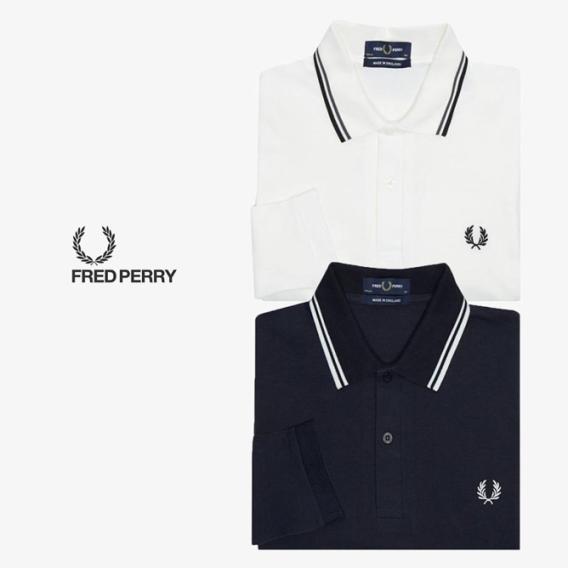 フレッドペリー 長袖 ポロシャツ The Fred Perry Shirt M1212 英国製