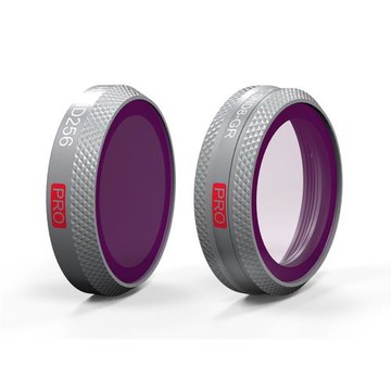 適用于DJI大疆御2變焦版Zoom云臺相機濾鏡UV保護鏡ND減光鏡CPL偏振偏光鏡頭鏡片GR漸變套裝PGYTECH無人機配件