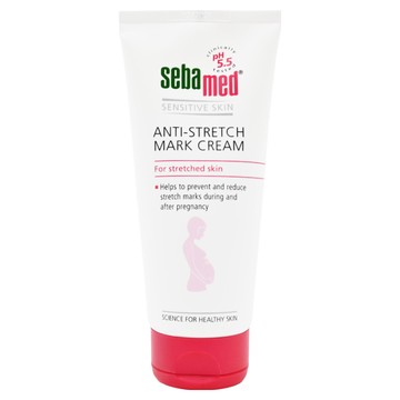 施巴sebamed 美體撫紋霜 200ml 三重植物自然功效 加強修復懷孕肌膚 乳霜質地 好抹好吸收 低敏低刺激  1條