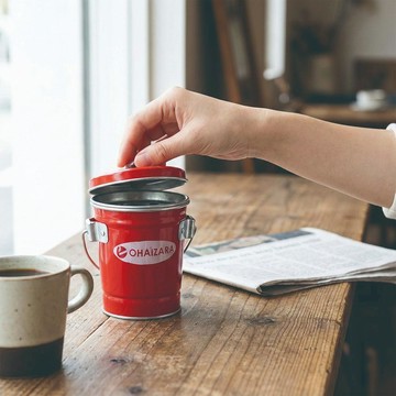 ohaizara 手工製桌上型煙灰缸 0.35L 黑色