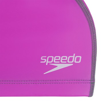 【線上體育】SPEEDO 成人合成泳帽 Pace Long Hair 粉紅, OS