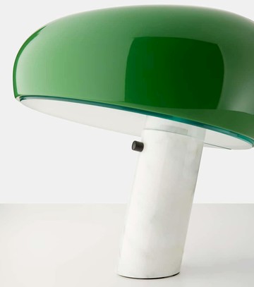 Flos Snoopy table lamp by Achille and Pier Giacomo Castiglioni, EU plug