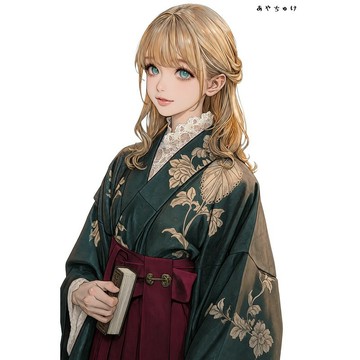 【9 月新作】07-141-0197 人物貼紙 幻想復古浪漫咖啡廳