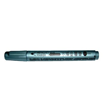 【文具通】SIMBALION 雄獅 MTN-307 水燦金屬筆0.7mm銀色 A1250131【APP滿額下單4%點數(單一帳號最高1000點)】7/31止