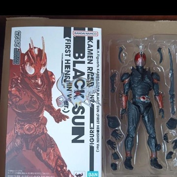 新款Ko SHF 假面騎士黑日 紅眼BLACK SUN 初變身 23會場 成品手辦生日禮物 禮物