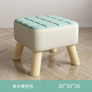 方凳沙發凳小凳子 30*30*26cm 門口換鞋凳凳子 家用矮凳板凳