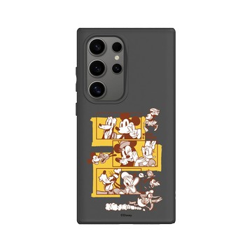 Galaxy S24 Ultra SolidSuit 黑 - 迪士尼-米奇 Mickey - 朋友們的三連拍