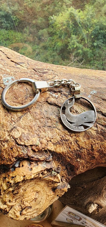 守護動物-鯨魚吊墜/匙扣