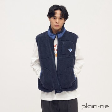 plain-me [小P社長] 刷毛 背心 保暖背心 男生背心 女生背心 [PPP0501-252]