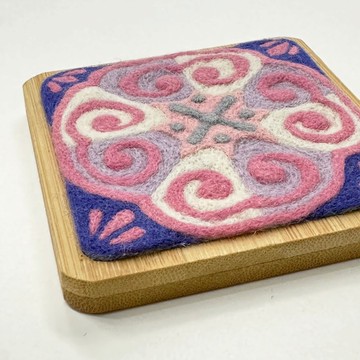 台灣傳統特色花磚  羊毛氈