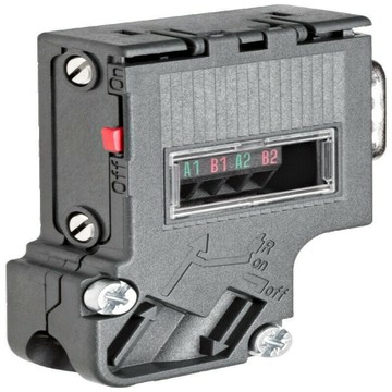 西門子DP接頭電阻隔離6ES7972-0BB12-0XA0連接器電纜出線原裝現貨[DD1118001]