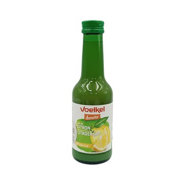 少量現貨【Voelkel維可】檸檬原汁200ml／效期2027.08.28