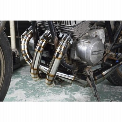 マッハ400SS K2tecチャンバー K2TEC ケイツーテック STDステンレスクロスチャンバー TYPE-2