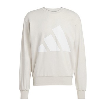 Adidas M BL FT SWT JE8953 男 長袖上衣 休閒長袖 米 白