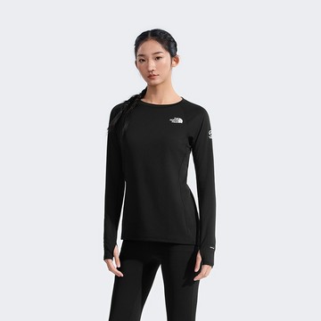 The North Face W SUMMIT PRO 120 CREW - AP 女 壓縮衣長袖 NF0A8H9ZJK3