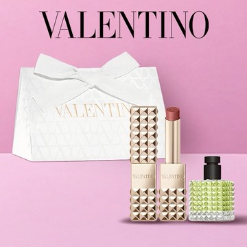 💓520限定贈6ml香【VALENTINO】高訂鉚釘唇膏｜生日禮物｜女生送禮 | 情人節禮物 ｜快速出貨