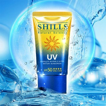 【SHILLS 舒兒絲】很耐曬絕對隱形超水感防曬凝乳40ml｜防曬 水感質地 全身適用 清透不黏膩 DS026770