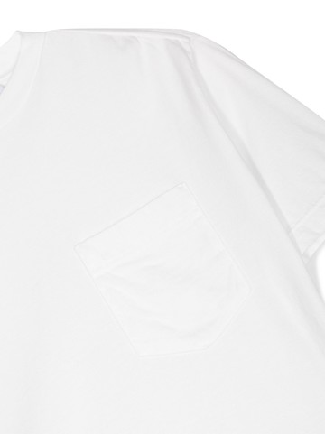 Aspesi Kids - chest-pocket cotton T-shirt - kids - Cotton - 12 yrs - White