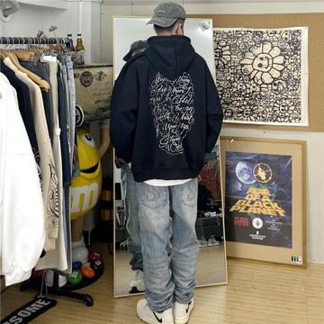 風格TATTOO美式刺青寬松加厚衛衣