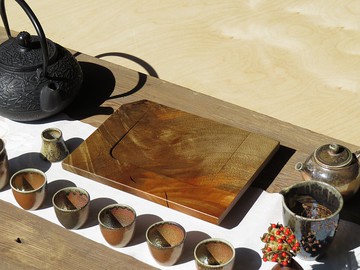 HO MOOD 解構系列—手作 原木茶盤(六十二)