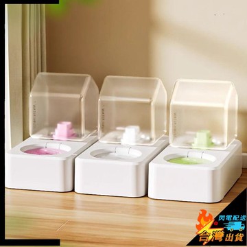 【台灣出貨】寵物餵食器 貓咪飲水器 水房子 陶瓷飲水機 自動喂水器 不溼嘴 狗狗餵食器喂水一體機 貓狗通用