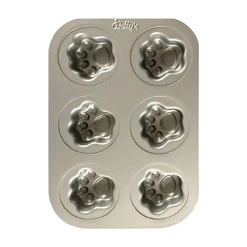 Betty's 焙蒂絲 6連貓爪烤盤 BP7001  265 x 185mm  1個