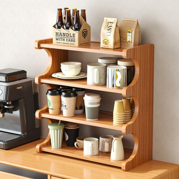 【含稅/免運】 桌面置物架多層收納架書架廚房用品辦公家用杯架家居好物儲物架子