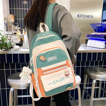 兒童書包男女童韓版可愛大中小班3-5歲6幼兒園卡通男孩雙肩背包包