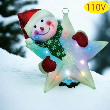 LED  雪人抱星星 (110V)型號 SCL-47