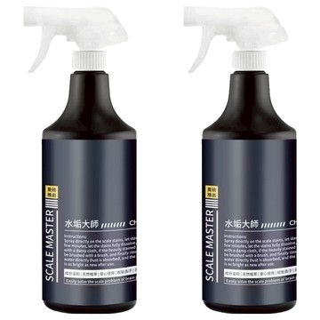 Chuli 初梨 水垢大師 有效去除水垢 成分溫和 浴室清潔劑  500ml  2瓶