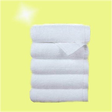 【180g螺旋星級酒店純棉白毛巾-40*80cm-2條/組】酒店美容院純棉毛巾(可定制)-7101014