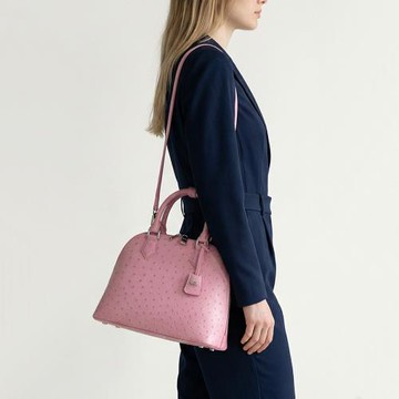 【M2nd】康娜鴕鳥皮大貝殼包(T9369A)