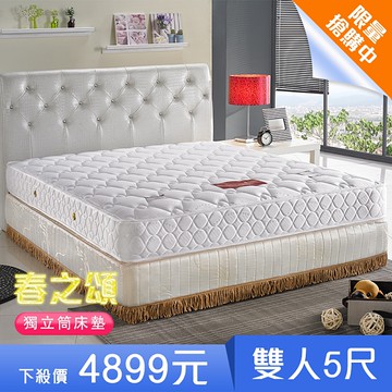 【IKHOUSE】春之頌｜高品質獨立筒床墊-雙人5尺