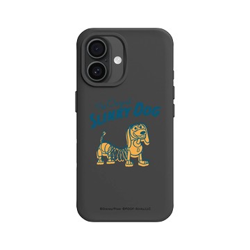 iPhone 16 SolidX 黑 - 迪士尼-玩具總動員 Toy Story - 著色的彈簧狗