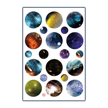 轉印貼紙之 星空