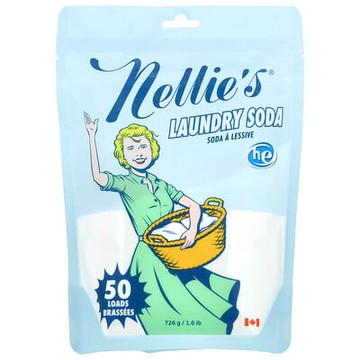 Nellie's, 洗衣鹼，無香，50 份，1.6 磅（726 克）