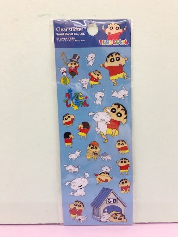 【震撼精品百貨】蠟筆小新_Crayon Shin-chan~小新貼紙-藍#43125