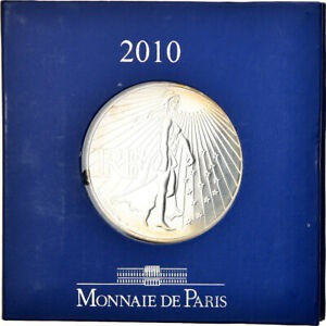 アンティークコイン コイン 金貨 銀貨 Coin, France, Euro, 2010, MS Silver, Gadoury 9, KM