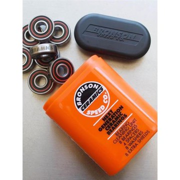 美國Bronson軸承專業滑板Indy軸承G2高速RAW軸承G3陶瓷Jump滑板店